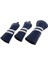 Ahşapta Golf Kulübü, Ahşapta Sürücü, 3 Koruyucu Koruyucu Kapaklar-Royal Royal Blue 2
