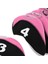 10 Adet Neopren Golf Kulübü Başkanı Kama Demir Koruyucu Siyah + Pembe Kapakları 3