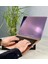 Gift Taşınabilir Siyah Ahşap Notebook Laptop Standı 3