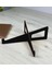 Gift Taşınabilir Siyah Ahşap Notebook Laptop Standı 4