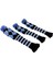 3 Golf Pom Pom Set Headcover Sürücü Fairway Woods Kafa Amparo Mavi Kapakları 2