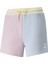 Classics Block High Waist Shorts Kadın Mavi Günlük Şort - 534608-21 1