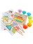 Top Klip Oyunları Set Ahşap Montessori Gelişim Oyuncak Çocuklar Için Boddlers (Yurt Dışından) 1