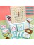 Ahşap Geoboard Matematiksel Grafik Dizi Blok Eğitici Oyuncak W / Kartları (Yurt Dışından) 2
