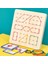 Ahşap Geoboard Matematiksel Grafik Dizi Blok Eğitici Oyuncak W / Kartları (Yurt Dışından) 3