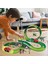 Koyu Yeşil Tren Oyuncaklar Set Yarış Araba Parça Tren Koyu Yeşil Playset Xmas Hediyeler Için (Yurt Dışından) 3