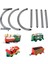 11 Paket Noel Tren Seti Klasik Noel Doğum Günü Partisi Hediye Çocuklar Için (Yurt Dışından) 2