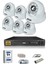 6 Kameralı 5mp Sony Lensli 1080P Fullhd Güvenlik Kamerası Sistemi - Cepten Izle - 1tb Iç 1