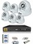 6 Kameralı 5mp Sony Lensli 1080P Fullhd Güvenlik Kamerası Sistemi - Cepten Izle - 320 Iç 1