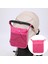 Bebek Organizatör Çantası Bardak Tutucu Arabası Buggy Taşıma Mumya Organizatör Kırmızı Gül Kırmızı 5