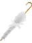Minyatür Lady Dantel Parasol 1/12 Bebek Evi Mobilya Dekor Için Beyaz 2