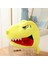 Sevimli Dinozor Kafa Şapka Cosplay Headgear Çok Güzel Fotoğraf Sahne Cadılar Bayramı Sarı(Yurt Dışından) 5