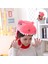 Sevimli Dinozor Kafa Şapka Cosplay Headgear Sevimli Fotoğraf Sahne Cadılar Bayramı Pembe 5