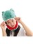 Sevimli Dinozor Kafa Şapka Cosplay Headgear Sevimli Fotoğraf Sahne Cadılar Bayramı Yeşil 1