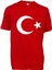 Unisex Kırmızı Ay Yıldız Türk Bayraklı Tişört T-Shirt 1