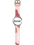 Samsung Watch 3 Desenli Silikon Kordon 22 mm Uyumlu (Koyu Pembe-Açık Pembe) 1