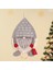 Asılı Noel Advent Takvimi 24 Günlük Tatil Kapı Dekorasyon Gri Için Geri Sayım 3