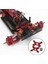 Wltoys Için Metal Arka / Ön Şok Kulesi 144001 124017 124019 Araç Parçaları Kırmızı 5