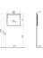 Nest Trendy Aydınlatmalı Ayna 80 cm Hareli Doğal Ahşap 56163 2