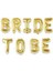 Bride To Be Yazılı Gold Folyo Balon Seti 1