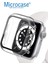 Apple Watch Uyumlu 7 41MM Ekran Korumalı Sert Slim Rubber Kılıf - Şeffaf 2