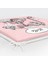 Pembe Zemin Antika Telefon Tasarımlı Dijital Baskılı Modern Fermuarlı Sandalye Minderi 5