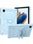 Samsung Galaxy Tab A8 10.5 2021 Bej Pc + Silikon Tutucu Tablet Kılıf Için 1