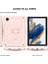Samsung Galaxy Tab A8 10.5 2021 Bej Pc + Silikon Tutucu Tablet Kılıf Için 3