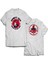 Street Fighter Akuma Dojo Çift Baskılı &100 Pamuk Oversize T-Shirt Büyük Beden Tişört 1