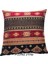 Kilim Desenli Siyah Kırlent Kılıfı 45 x 45 cm 1