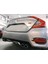 Honda Civic Fc5 2016-2020 Difüzör 4 Egzozlu Silver 2