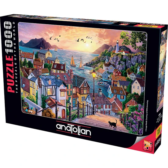 Anatolian 1000 Parçalık Puzzle / Sahilde Günbatımı - Kod 1098