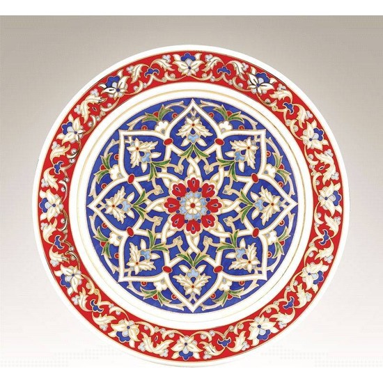 Kütahya Porselen El Dekoru 25 cm Duvar Tabağı 01120 Fiyatı Kütahya Porselen El Dekoru 25 cm Duvar Tabağı 01120 Fiyatı
