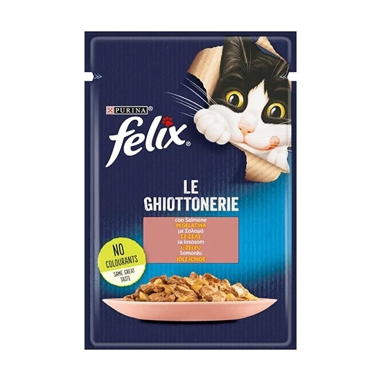 Felix Somon Balıklı Yetişkin Kedi Konservesi Pouch 26X85 gr