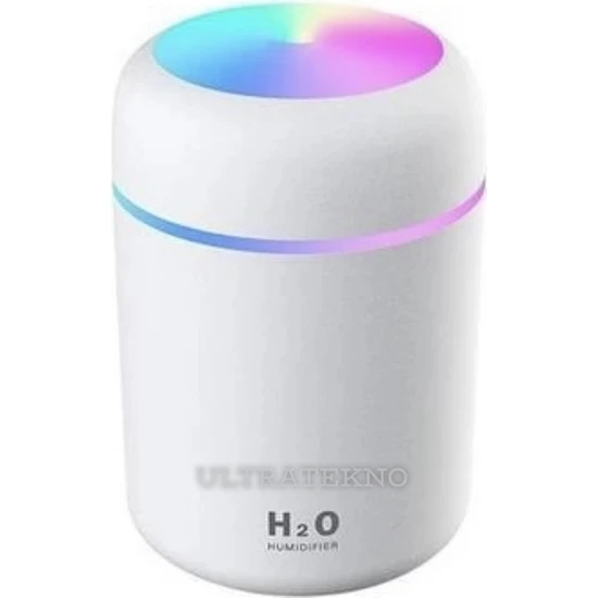 Ultratekno H2o Humidifier Hava-Oda- Araç Nemlendirici Led Işıklı Buhar Makinesi