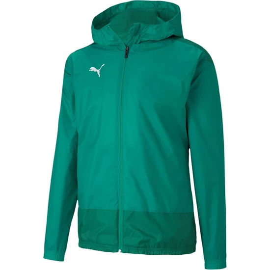 Puma Teamgoal 23 Training Rain Jacket Erkek Futbol Antrenman Yağmurluk 65655905 Yeşil