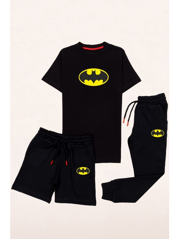 Trendypassion Batman 3'lü Çocuk Eşofman Takımı