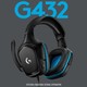 Logitech G G432 DTS 7.1 Surround Ses Kablolu Oyuncu Kulaklığı - Siyah
