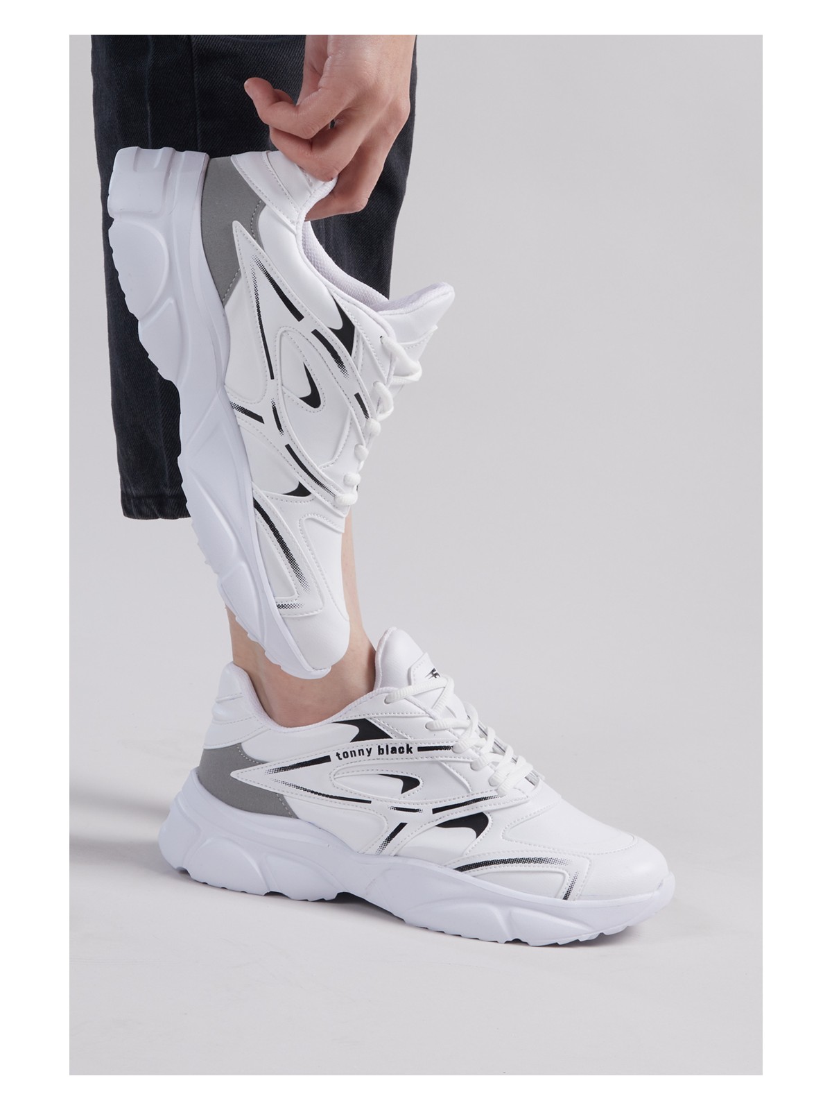 Tonny Black Faylon Taban Spor Ayakkabı TBB013 - Görsel 5