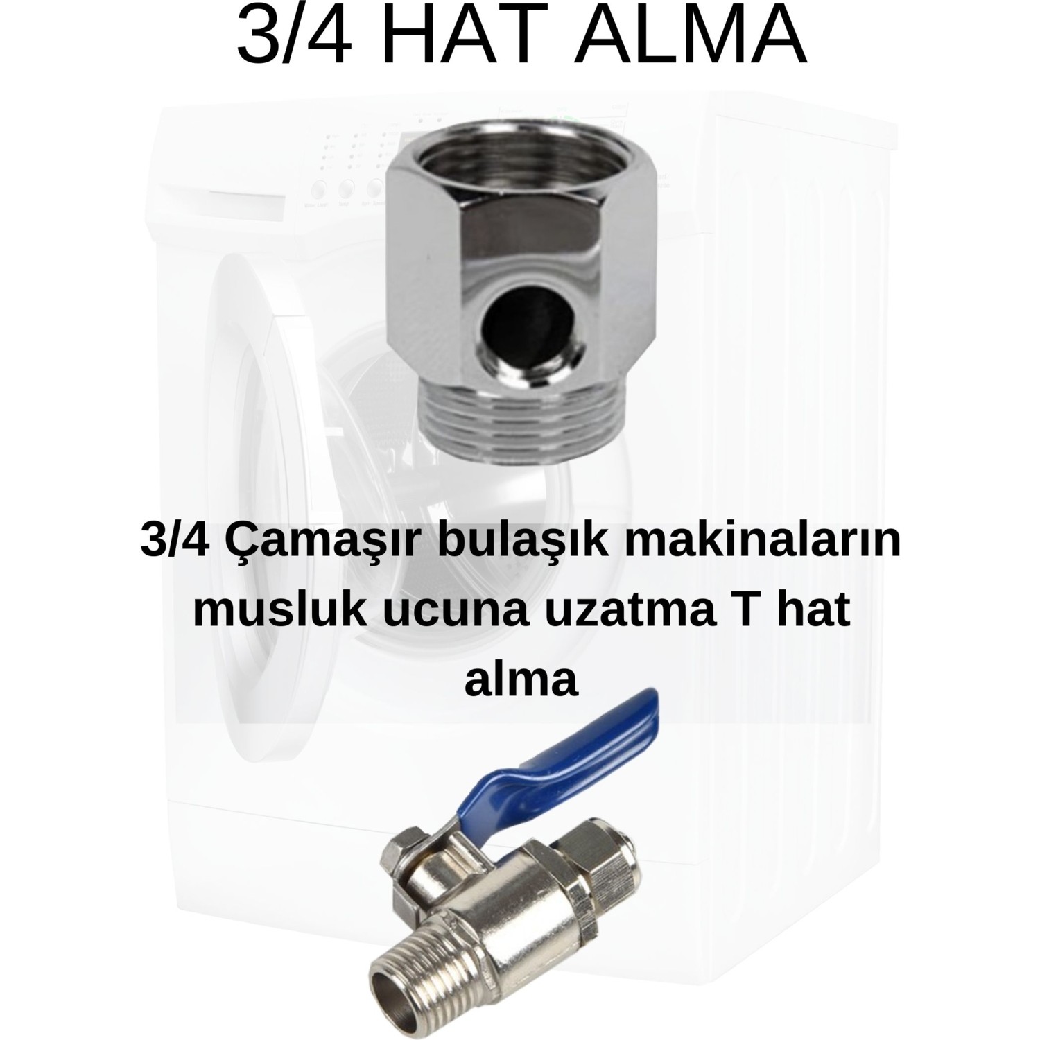 Su Arıtma Cihazı 3/4 Hat Alma Aparatı ve Küresel Vana Fiyatı