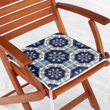 Realhomes Dekoratif Kare Sandalye Minderi 40x40cm Fermuarlı