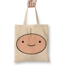 Baskı Dükkanı Adventure Time Marceline Jack Finn Cartoon Network Buz Kralı Ciklet Bez Çanta Uzun Saplı
