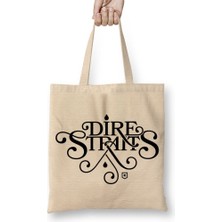 Baskı Dükkanı Dire Straits Queen Fleetwood Mac Eagles LED Zeppelin Eric Clapton Bez Çanta Uzun Saplı