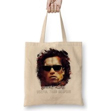 Baskı Dükkanı Anger Is More Useful Than Despair The Terminatör Bez Çanta Uzun Saplı