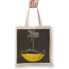 Baskı Dükkanı How I Met Your Mother Bez Çanta Uzun Saplı