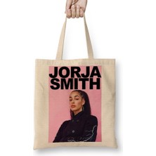 Baskı Dükkanı Jorja Smith 02 03 Bez Çanta Uzun Saplı