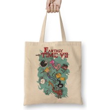 Baskı Dükkanı Fantasy Time Vıı Bez Çanta Uzun Saplı