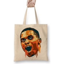 Baskı Dükkanı Russell Westbrook Bez Çanta Uzun Saplı