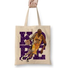 Baskı Dükkanı Black Mamba Bez Çanta Uzun Saplı