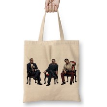 Baskı Dükkanı The Godfather Godfathers Bez Çanta Uzun Saplı